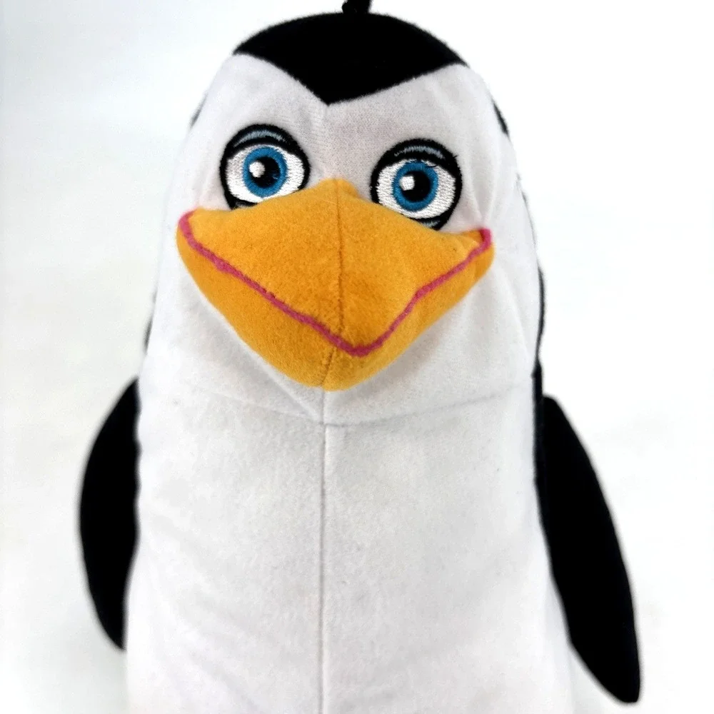 Penguins Of Madagascar Penguin Plush 2011 Viacom 14 Inch Nickelodeon Sewn Eyes